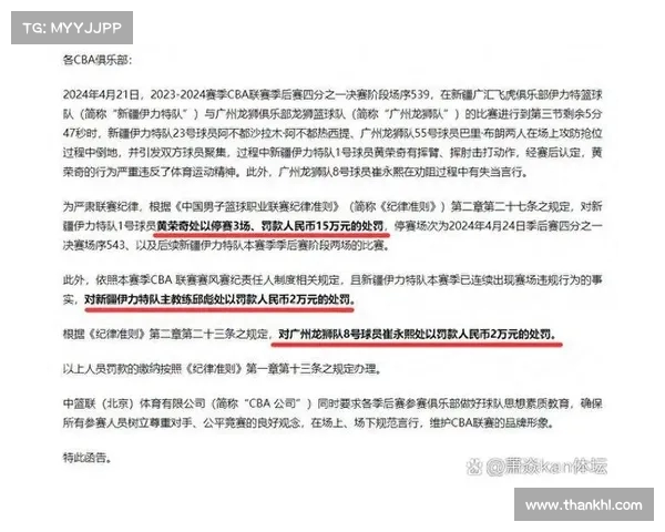 CBA停赛名单公布 多名球员因违规行为遭遇禁赛处罚 CBA停赛名单公布 多名球员因违规行为遭遇禁赛处罚